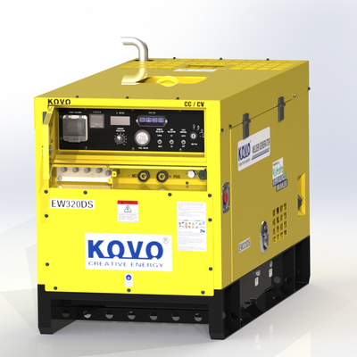 KOVO draagbare dieselsweismachine/generator EW320DST