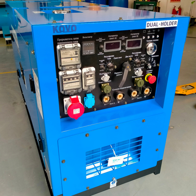 1500/1800rpm borstelloze Kovo Diesel Lasgenerator Ew500dst