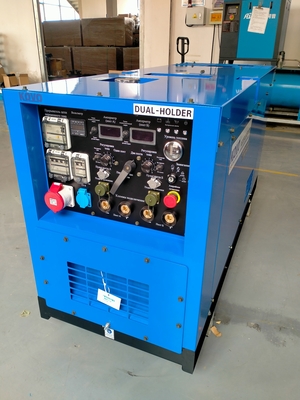 1500/1800rpm borstelloze Kovo Diesel Lasgenerator Ew500dst