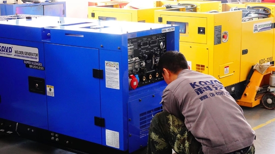 1500/1800rpm borstelloze Kovo Diesel Lasgenerator Ew500dst