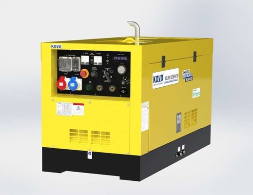 Brushless Kovo brandstofgenerator lasmachine met stroomgenerator Ew240g
