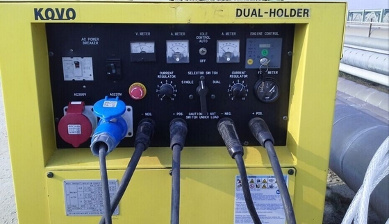 80% nominale werkcyclus 40°C KOVO EW400DST Motordriven Diesellassen Motosoldadoras