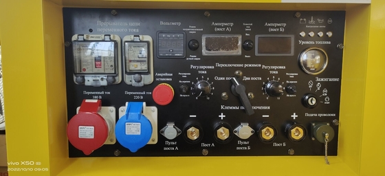 80% nominale werkcyclus 40°C KOVO EW400DST Motordriven Diesellassen Motosoldadoras
