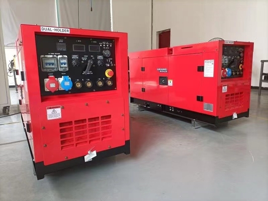30-400A Lasmachine EW400DST door KOVO Generator met 40kVA Load Power Capacity