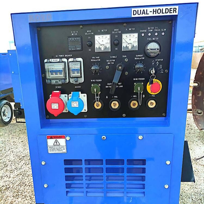 25 pk 400 A diesel lassen generator met 600 A gelijkstroom